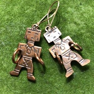 Copper Kachina earrings